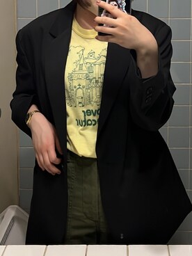 「JOURNAL STANDARD relume（ジャーナルスタンダード　レリューム）のアイテム（その他アウター）」を使った、monny316さん（レディース・152cm）の春コーディネート