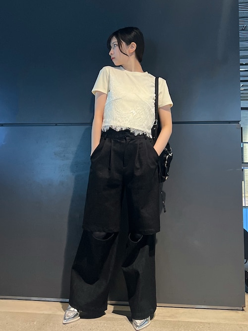 DUALISM × GALFY ブーメランとダルメシアンのショーツ、カーゴパンツ DUALISM × GALFYブーメランとダルメシアンショーツになるカーゴ