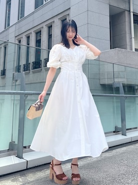「ダズリン」｜aikaさん（レディース・156cm）の夏コーディネート