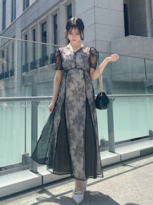 ❗️休日セール❗️新品タグ付きdazzlinラメチュールレース