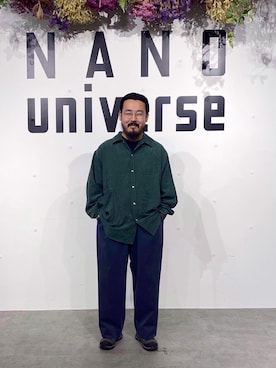 tasukugotoさんの（nano・universe | ナノユニバース）を使ったコーディネート