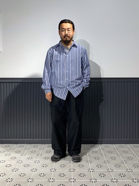 「アイテム（メガネ）」を使った、tasukugotoさん（メンズ・165cm）の夏コーディネート