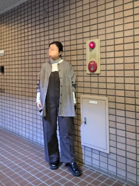 「Cheek（チーク）のアイテム」を使った、Kappeさん（レディース・158cm）の冬コーディネート