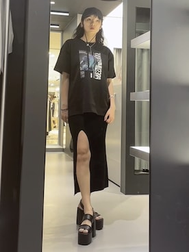 菅谷レイナさん(レディース・168cm)の夏コーディネート