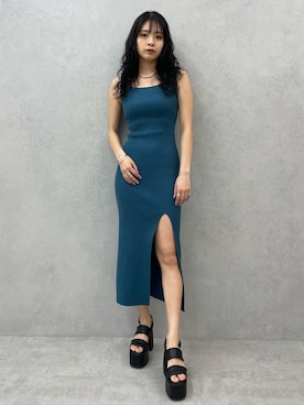 菅谷レイナさん(レディース・168cm)の春コーディネート