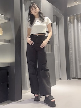 菅谷レイナさん(レディース・168cm)の春コーディネート