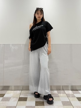 菅谷レイナさん(レディース・168cm)の夏コーディネート