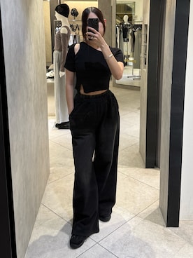 菅谷レイナさん（レディース・168cm）の春コーディネート