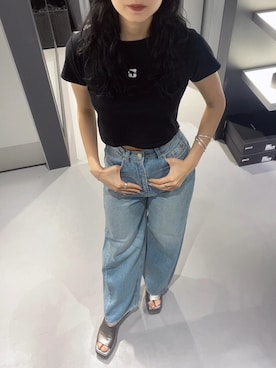 菅谷レイナさん(レディース・168cm)の春コーディネート