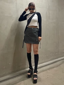 Dickies別注】ポケットハングベルトスカート｜エモダ（EMODA