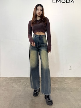 菅谷レイナさん(レディース・168cm)の冬コーディネート