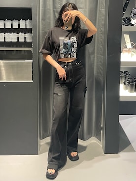 菅谷レイナさん（レディース・168cm）の夏コーディネート