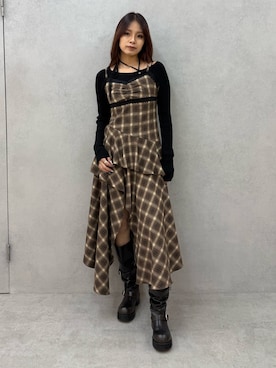 菅谷レイナさんのコーディネート