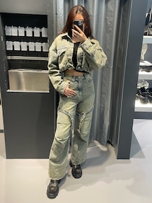 バルーンコンパクトデニムブルゾン｜エモダ（EMODA）アウトレット公式