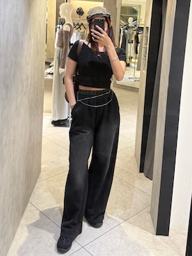 菅谷レイナさん（レディース・168cm）の春コーディネート