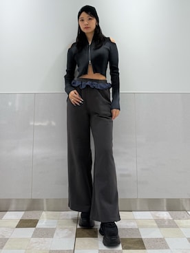 菅谷レイナさん(レディース・168cm)の冬コーディネート