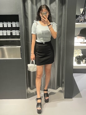 菅谷レイナさん（レディース・168cm）の夏コーディネート