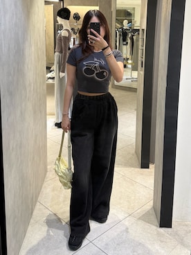 菅谷レイナさん（レディース・168cm）の春コーディネート