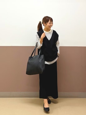 「Arnold Palmer（アーノルドパーマー）のアイテム」を使った、アーノルドパーマー＠イオンレイクタウン店さん（レディース・152cm）の春コーディネート