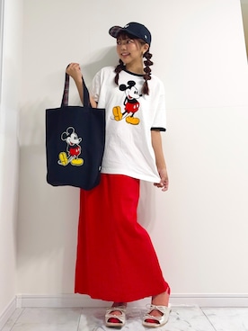 「アーノルドパーマー」｜アーノルドパーマー＠イオンレイクタウン店さん（レディース・152cm）の夏コーディネート