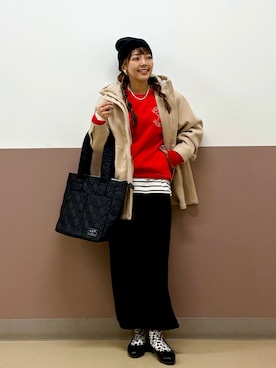 「アイテム（パンプス）」を使った、アーノルドパーマー＠イオンレイクタウン店さん（レディース・152cm）の冬コーディネート