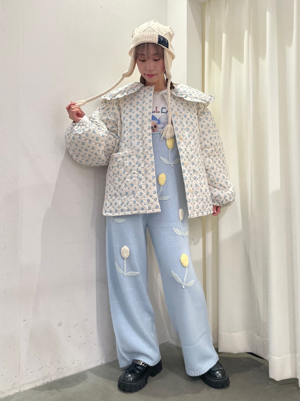 ワールドセットアップキルティング TINY ROSE QUILTING セットアップ