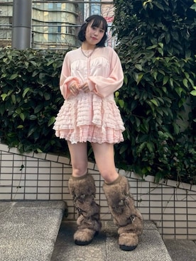 CandyStripper_hotoriさん(レディース・160cm)の冬コーディネート