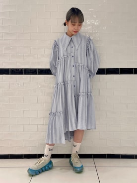 CandyStripper_hotoriさん（レディース・160cm）の夏コーディネート