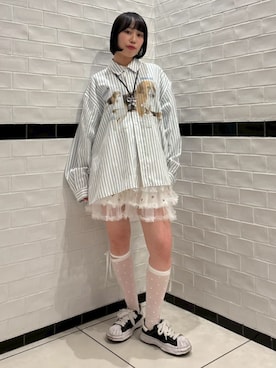 CandyStripper_hotoriさん（レディース・160cm）の冬コーディネート