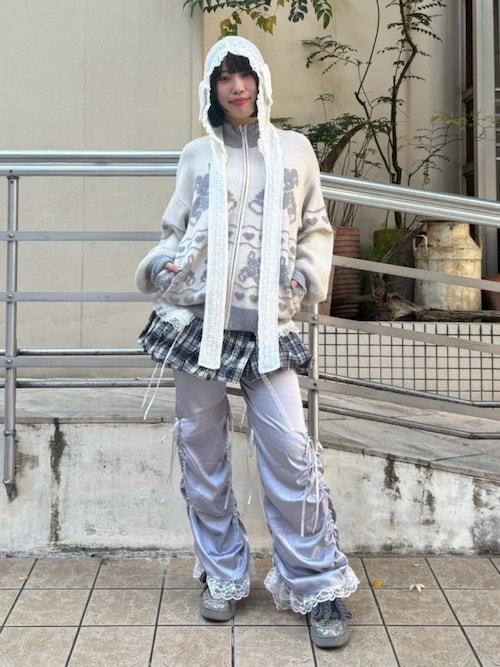 セール】RABBIT KNIT TRACK ジャケット（その他アウター）｜Candy