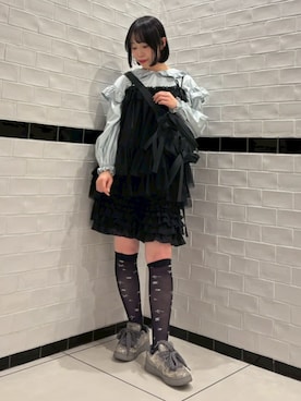 「Candy Stripper（キャンディストリッパー）のアイテム（パンツ）」を使った、CandyStripper_hotoriさん（レディース・160cm）の春コーディネート