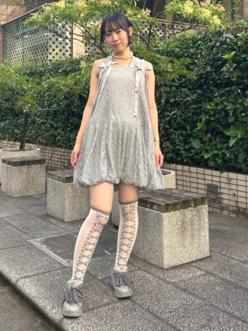 Candy Stripper ワンピース LACY BALLON MINI : ZOZOTOWN Yahoo