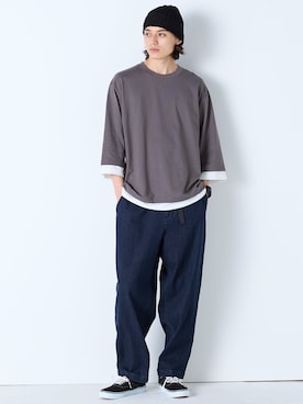 nissen Mens Modelsさん（メンズ・185cm）の秋コーディネート
