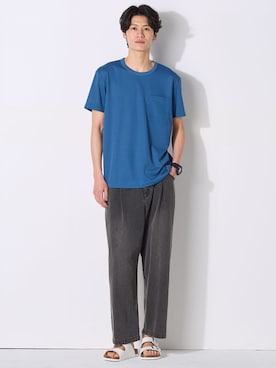 「nissen（ニッセン）のアイテム」を使った、nissen Mens Modelsさん（メンズ・185cm）の春コーディネート