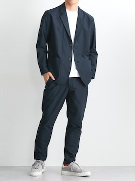 nissen Mens Modelsさん（メンズ・182cm）の夏コーディネート