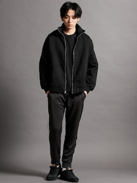 「nissen（ニッセン）のアイテム（ジャケット/アウター）」を使った、nissen Mens Modelsさん（メンズ・185cm）の冬コーディネート