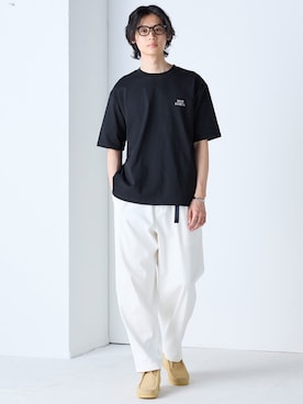 「nissen（ニッセン）のアイテム」を使った、nissen Mens Modelsさん（メンズ・183cm）の夏コーディネート