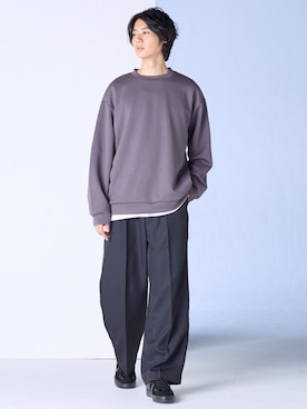 nissen Mens Modelsさん（メンズ・183cm）の冬コーディネート