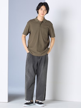 nissen Mens Modelsさん（メンズ・183cm）の春コーディネート