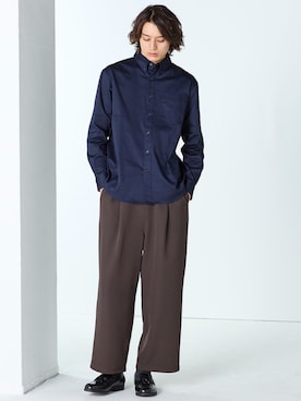 nissen Mens Modelsさん（メンズ・185cm）の秋コーディネート