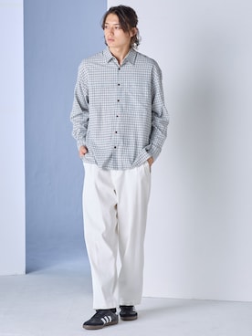 nissen Mens Modelsさん（メンズ・185cm）の冬コーディネート