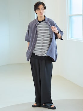 nissen Mens Modelsさん（メンズ・178cm）の春コーディネート