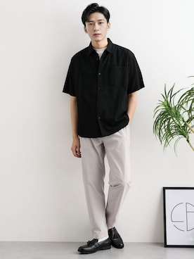「nissen（ニッセン）のアイテム」を使った、nissen Mens Modelsさん（メンズ・177cm）の夏コーディネート