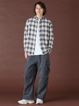 nissen Mens Modelsさん（メンズ・185cm）の秋コーディネート