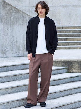 nissen Mens Modelsさん（メンズ・185cm）の秋コーディネート