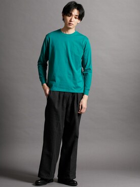 nissen Mens Modelsさん（メンズ・182cm）の冬コーディネート