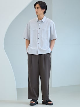 nissen Mens Modelsさん（メンズ・178cm）の春コーディネート