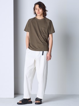 nissen Mens Modelsさん（メンズ・185cm）の春コーディネート