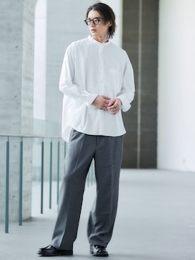 nissen Mens Modelsさん（メンズ・185cm）の冬コーディネート