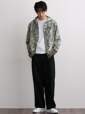 nissen Mens Modelsさん（メンズ・182cm）の冬コーディネート